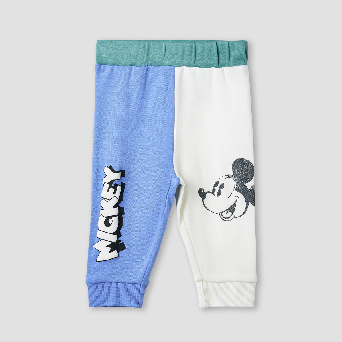 Disney Mickey Mouse Print T-shirt and Pyjama Set