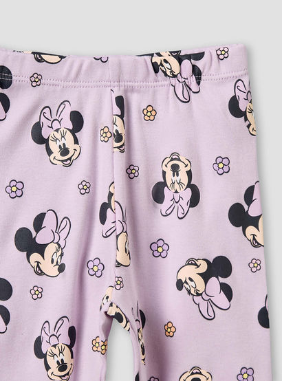 Disney Cotton Round Neck Long Sleeves Pyjama Set with Minnie Mouse Print-baby-girls-clothing-nightwear-pyjamasets-image-6