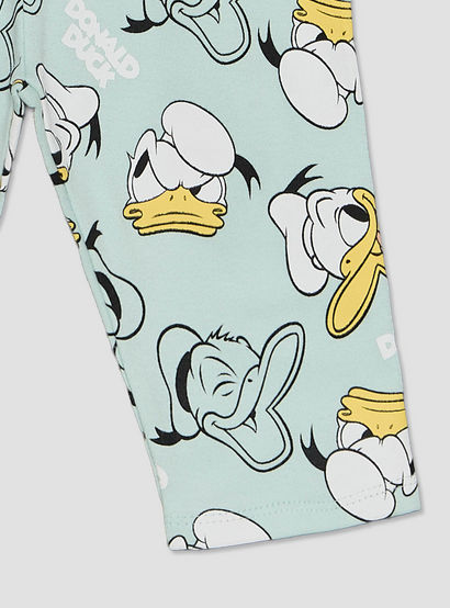 Disney Cotton Crew Neck Long Sleeves Pyjama Set with Donald Duck Print-baby-boys-clothing-nightwear-pyjamasets-image-8