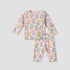 Disney Cotton Round Neck Long Sleeves Pyjama Set with Daisy Duck Print