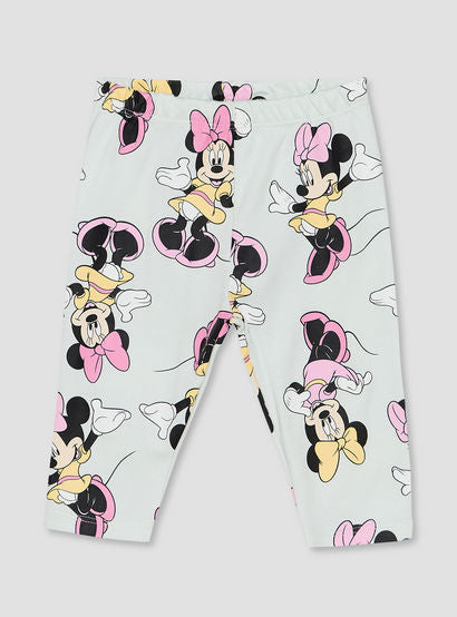 Disney Cotton Crew Neck Long Sleeves Pyjama Set with Minnie Mouse Print-baby-girls-clothing-nightwear-pyjamasets-image-5