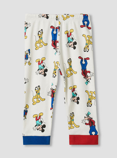 Disney Pyjama Set with Mickey Mouse Print - Cotton - Long Sleeves - Crew Neck-baby-boys-clothing-nightwear-pyjamasets-image-3