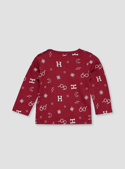 Warner Bros Cotton Round Neck Long Sleeves Pyjama Set with Harry Potter Print-baby-boys-clothing-nightwear-pyjamasets-image-4