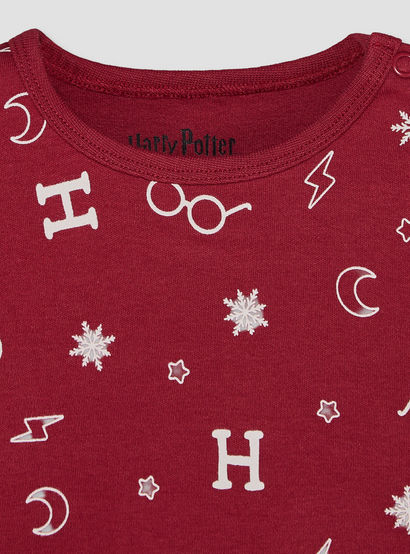 Warner Bros Cotton Round Neck Long Sleeves Pyjama Set with Harry Potter Print-baby-boys-clothing-nightwear-pyjamasets-image-7