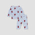 Disney Cotton Crew Neck Long Sleeves Pyjama Set with Spider-Man Print
