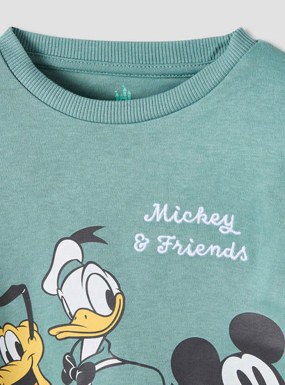 Disney Pyjama Set with Mickey Mouse and Friends Print - Cotton - Long Sleeves - Round Neck-promo_babyshop_Buy2for79_UAE130126-image-4