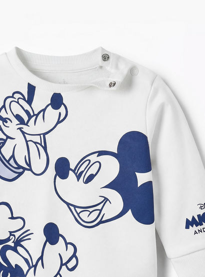 Disney Cotton Long Sleeves Pyjama Set with Mickey Mouse and Friends Print-baby-boys-clothing-nightwear-pyjamasets-image-5