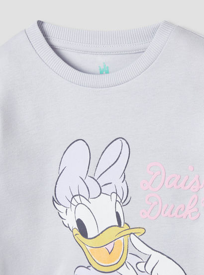 Disney Pyjama Set with Daisy Duck Print - Cotton - Long Sleeves - Crew Neck-promo_babyshop_Buy2for79_UAE130126-image-4