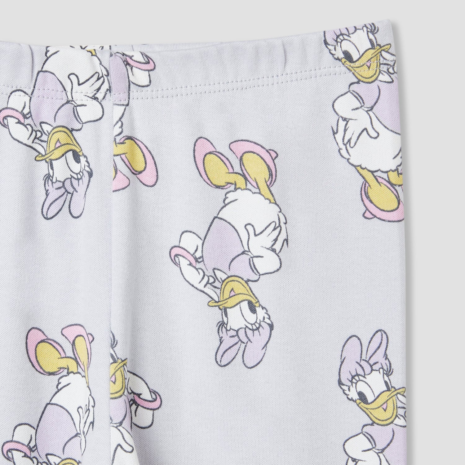 Disney Pyjama Set with Daisy Duck Print - Cotton - Long Sleeves - Crew Neck