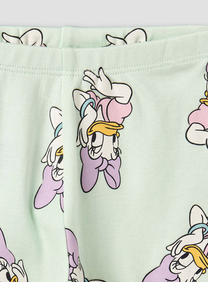Disney Cotton Round Neck Long Sleeves Pyjama Set with Daisy Duck Print-baby-girls-clothing-nightwear-pyjamasets-image-9