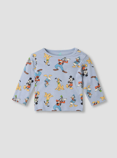 Disney Mickey Mouse and Friends Print T-shirt and Pyjama Set-promo_babyshop_Buy3for79_UAE130126-image-2