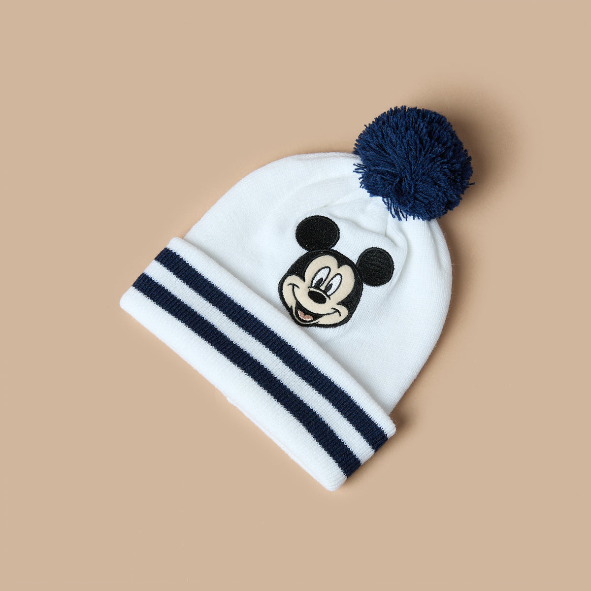 Disney Mickey Mouse Print Cap with Glove Set