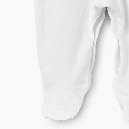 Disney Cotton Collared Long Sleeves Sleepsuit with Pleated Design