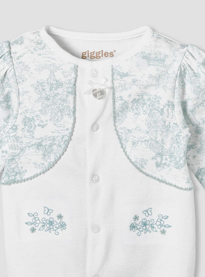 Giggles Cotton Crew Neck Long Sleeve Sleepsuit with Floral Embroidery-baby-girls-clothing-nightwear-sleepsuits-image-4