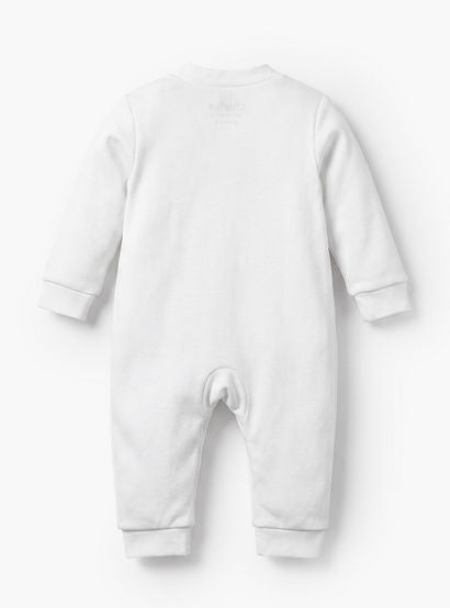 Giggles Cotton Mandarin Collar Long Sleeves Sleepsuit with Textured Design-baby-boys-clothing-nightwear-sleepsuits-image-2
