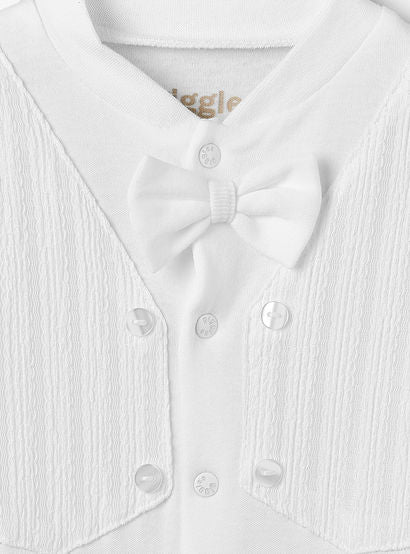 Giggles Cotton Mandarin Collar Long Sleeves Sleepsuit with Textured Design-baby-boys-clothing-nightwear-sleepsuits-image-3