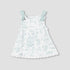 Giggles Round Neck Sleeveless A-line Dress with Bow Applique