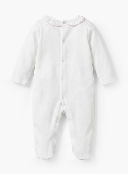 Giggles Embroidered Sleepsuit with Long Sleeves and Button Closure-baby-girls-clothing-nightwear-sleepsuits-image-3