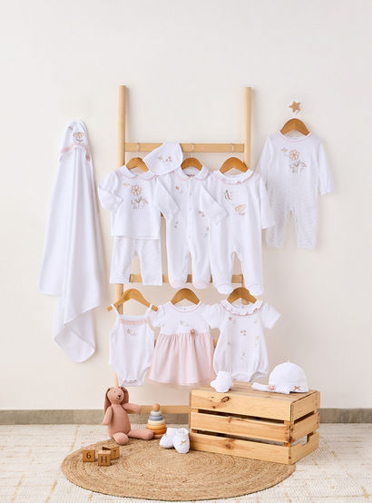 Giggles Embroidered Sleepsuit with Long Sleeves and Button Closure-baby-girls-clothing-nightwear-sleepsuits-image-7
