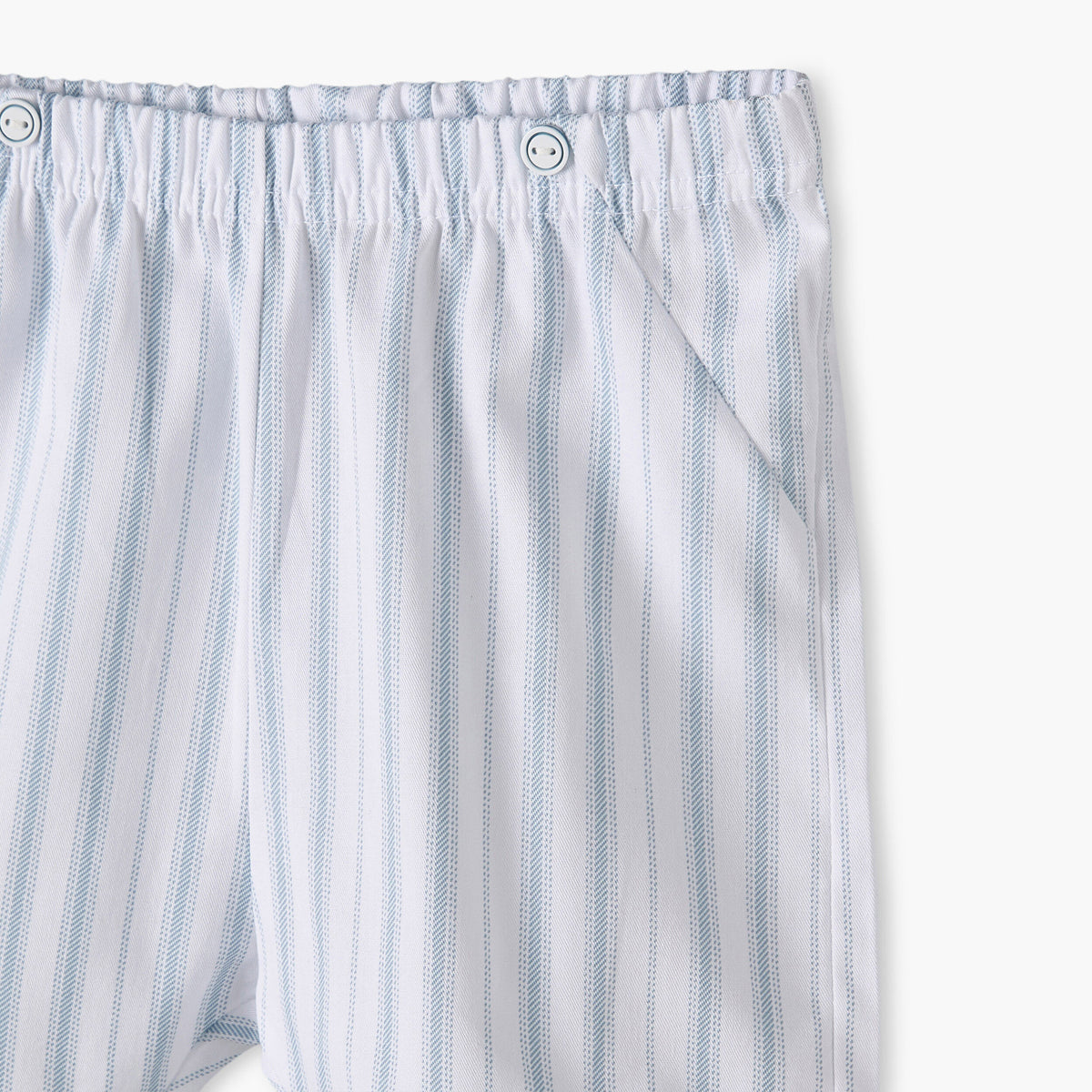 Giggles Cotton Collared Short Sleeves Shorts Set with Stripes