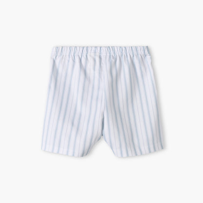 Giggles Cotton Collared Short Sleeves Shorts Set with Stripes