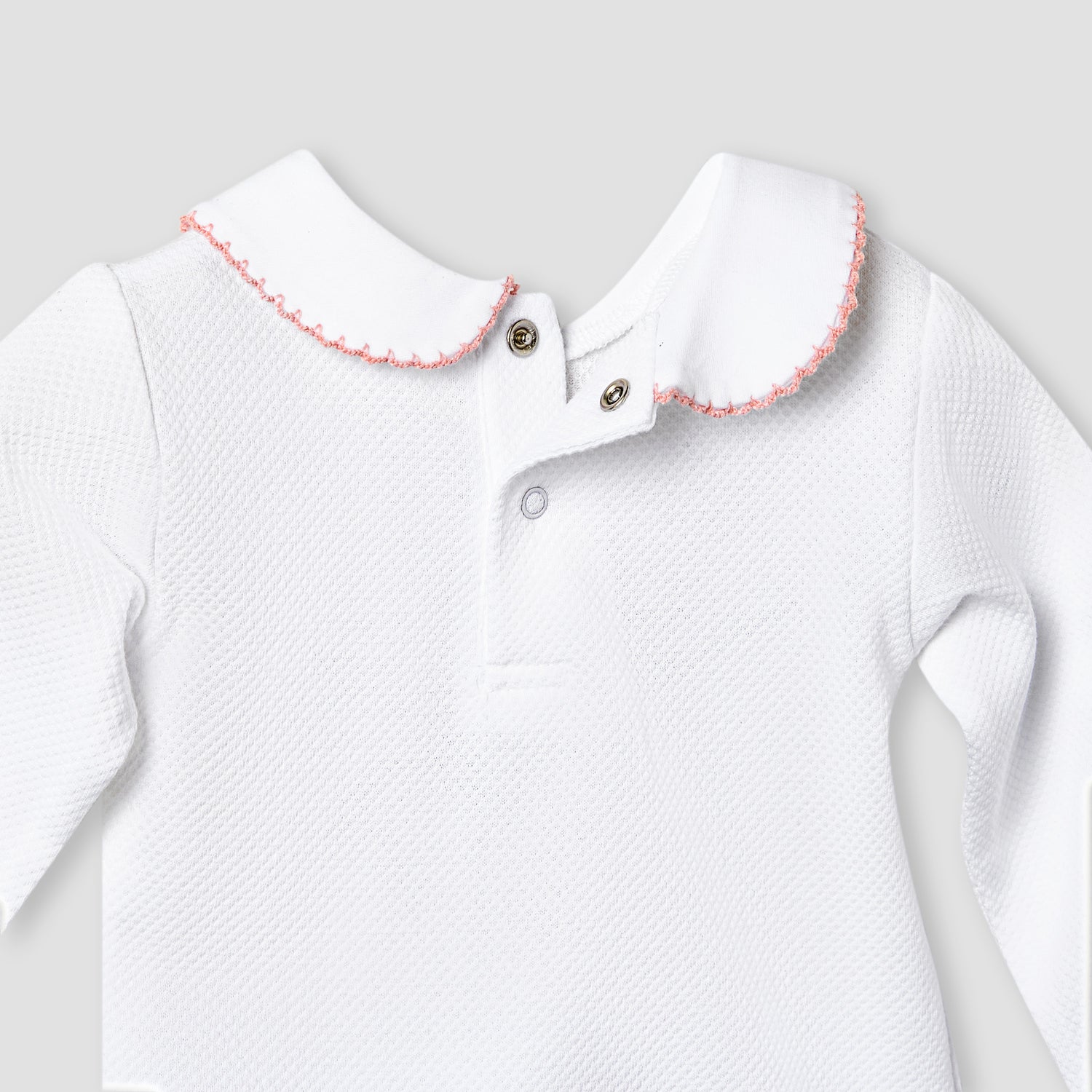Giggles Embroidered T-shirt and Pyjama Set