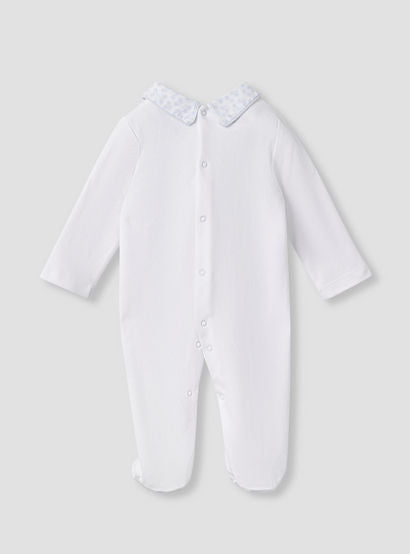 Giggles Printed Sleepsuit with Long Sleeves and Button Closure-baby-boys-clothing-nightwear-sleepsuits-image-2