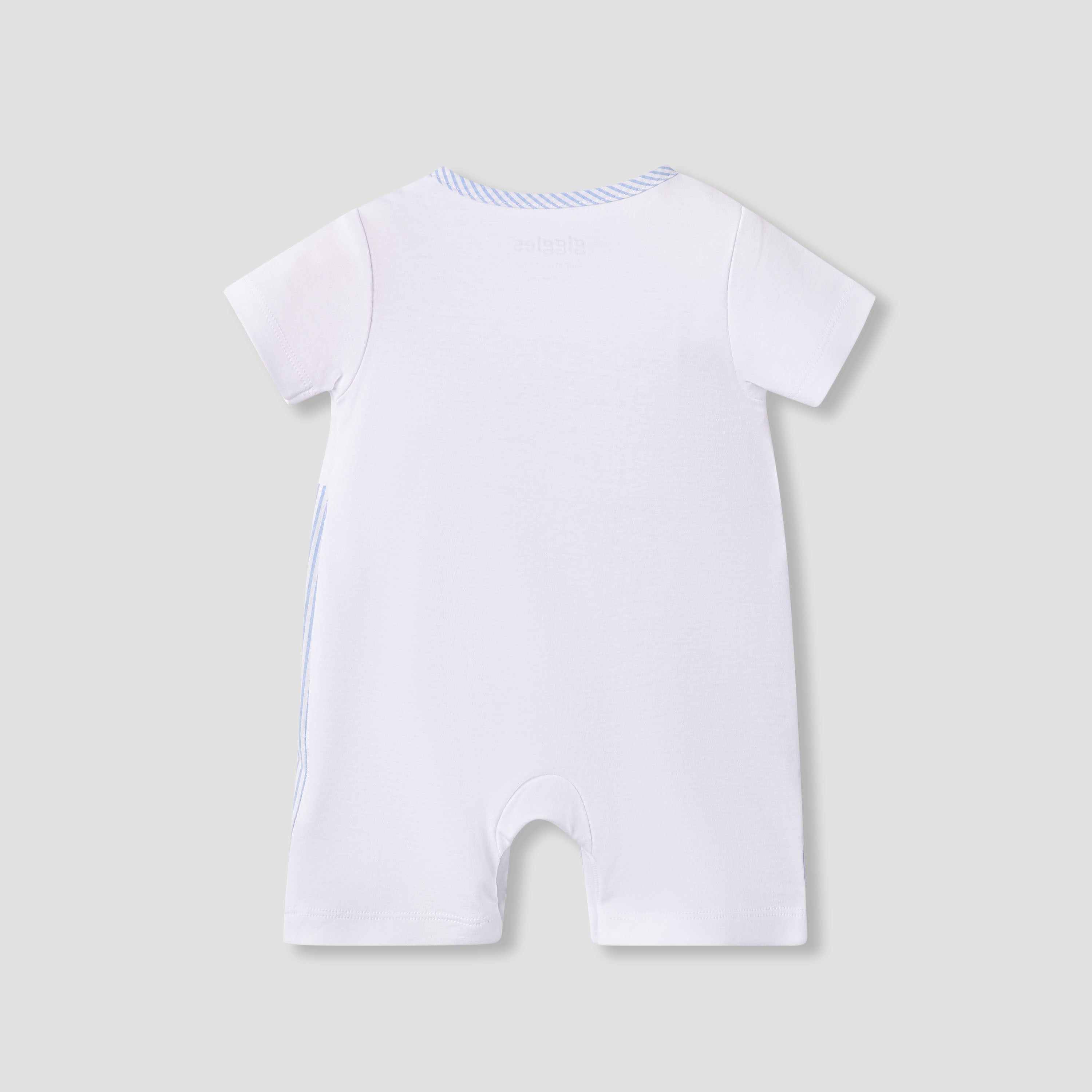 Giggles Striped Romper