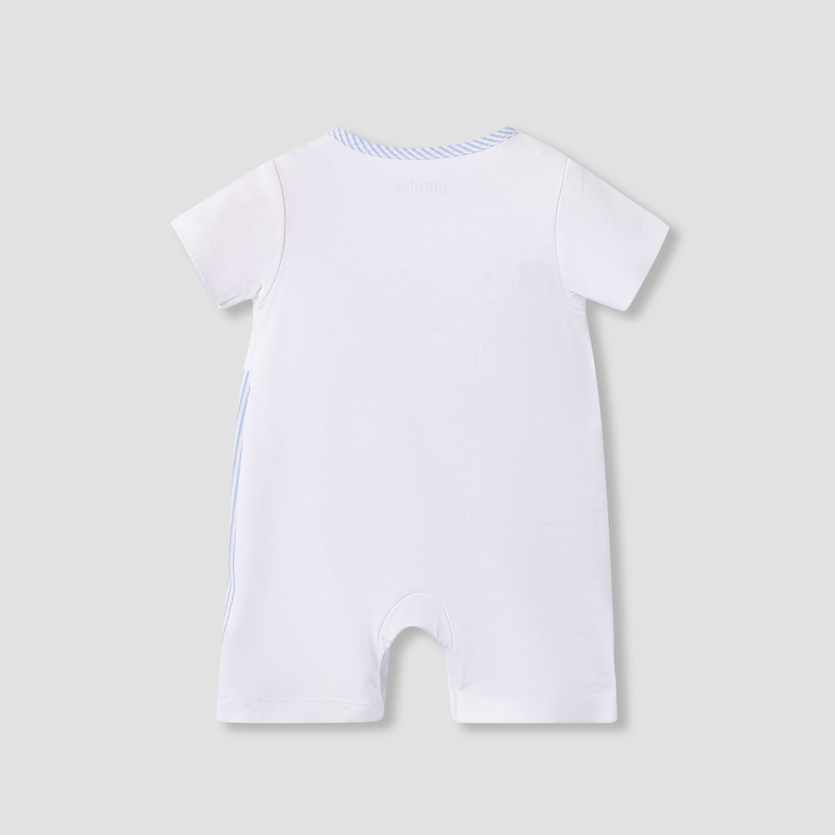 Giggles Striped Romper