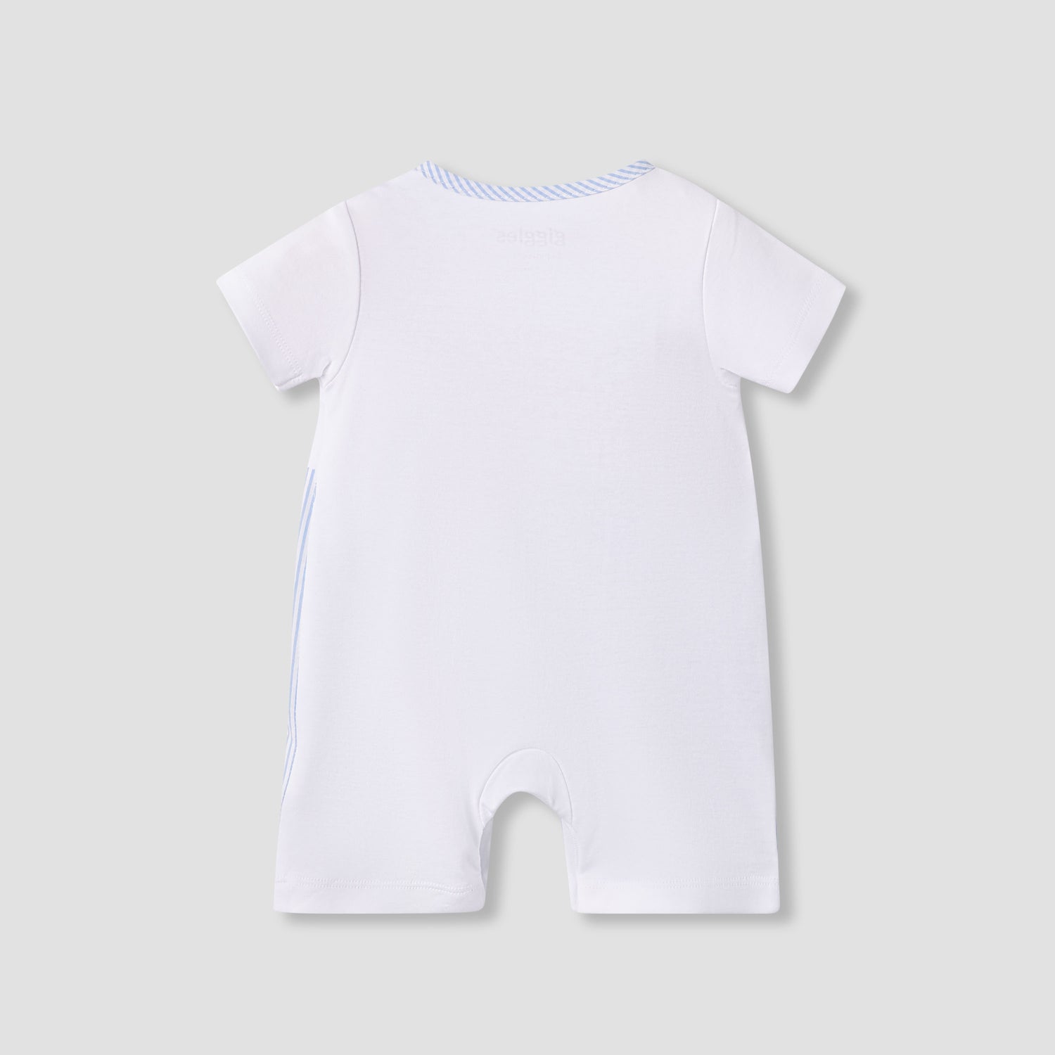 Giggles Striped Romper