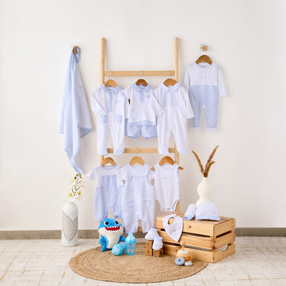 Giggles Striped T-shirt and Shorts Set