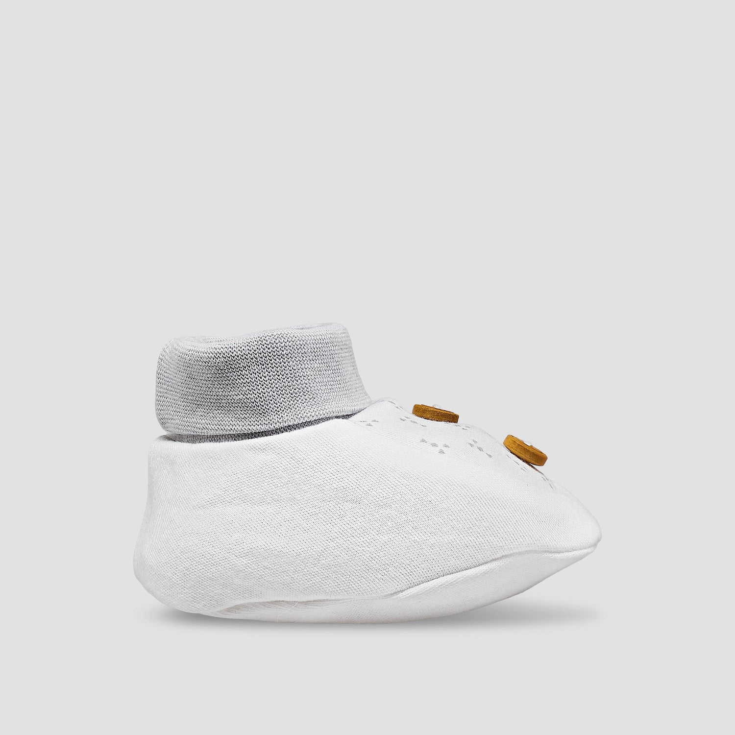 Giggles Booties with Dot Print