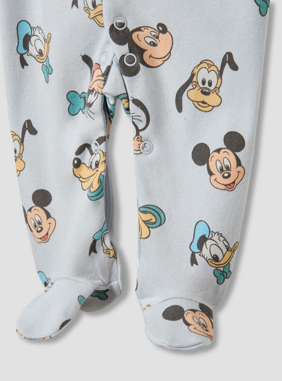 Disney Mickey Mouse and Friends Print Sleepsuit - Set of 2-baby-boys-clothing-nightwear-sleepsuits-image-5