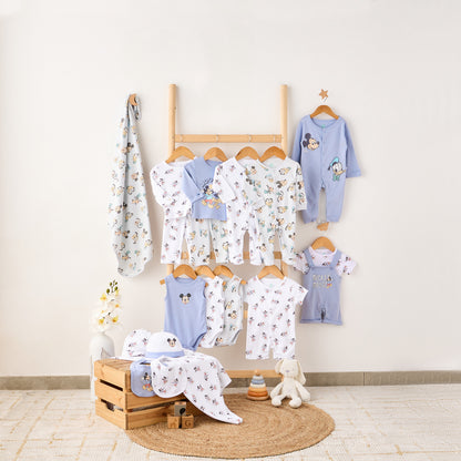 Disney Mickey Mouse and Friends Print Sleepsuit - Set of 2