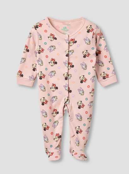 Disney Minnie Mouse and Daisy Duck Print Sleepsuit - Set of 2-baby-girls-clothing-nightwear-sleepsuits-image-2