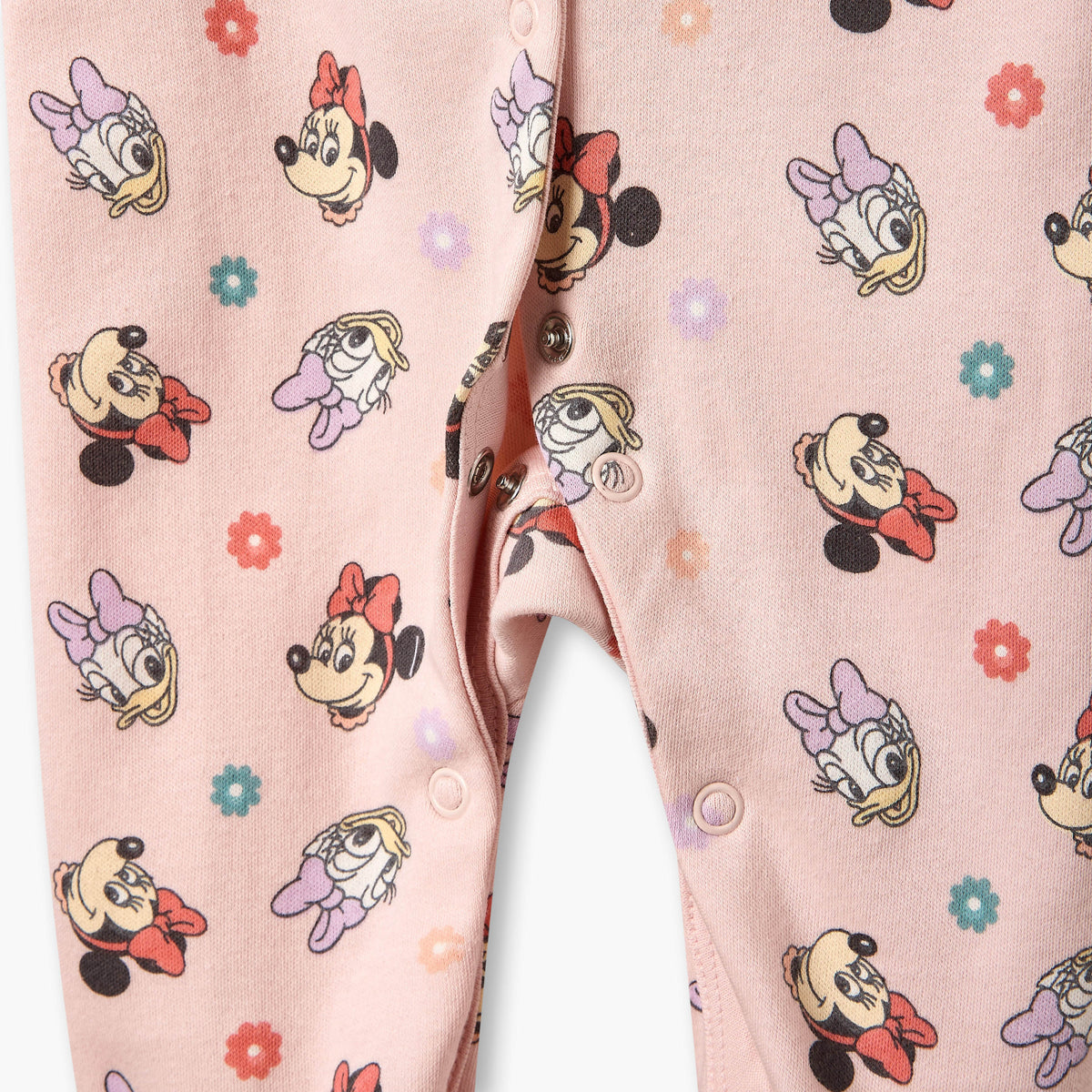 Disney Minnie Mouse and Daisy Duck Print Sleepsuit - Set of 2