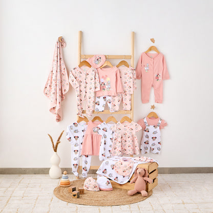 Disney Minnie Mouse and Daisy Duck Print Sleepsuit - Set of 2