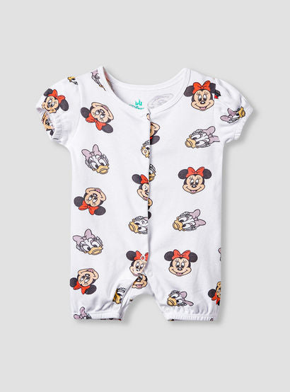 Disney Minnie Mouse and Daisy Duck Print Romper and Sleepsuit-baby-girls-clothing-nightwear-sleepsuits-image-2