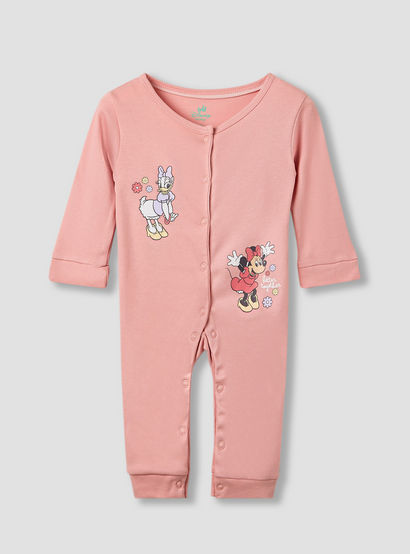 Disney Minnie Mouse and Daisy Duck Print Romper and Sleepsuit-baby-girls-clothing-nightwear-sleepsuits-image-3