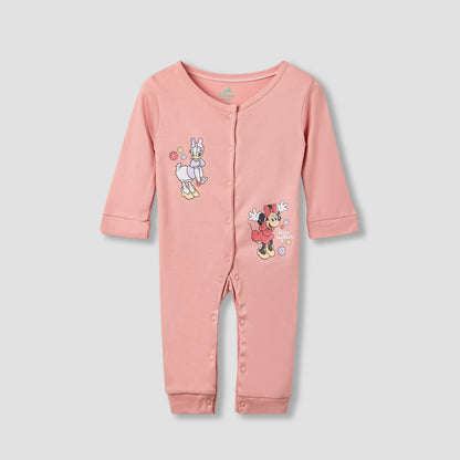 Disney Minnie Mouse and Daisy Duck Print Romper and Sleepsuit