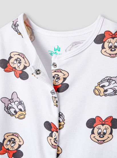 Disney Minnie Mouse and Daisy Duck Print Romper and Sleepsuit-baby-girls-clothing-nightwear-sleepsuits-image-4