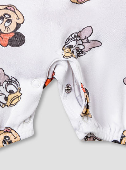 Disney Minnie Mouse and Daisy Duck Print Dungaree and T-shirt Set-baby-girls-clothing-nightwear-sleepsuits-image-5