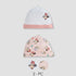 Disney Minnie Mouse Print Beanie Cap - Set of 2