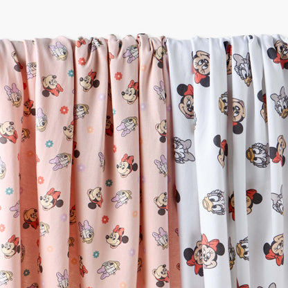 Disney Minnie Mouse Print Receiving Blanket - Set of 2