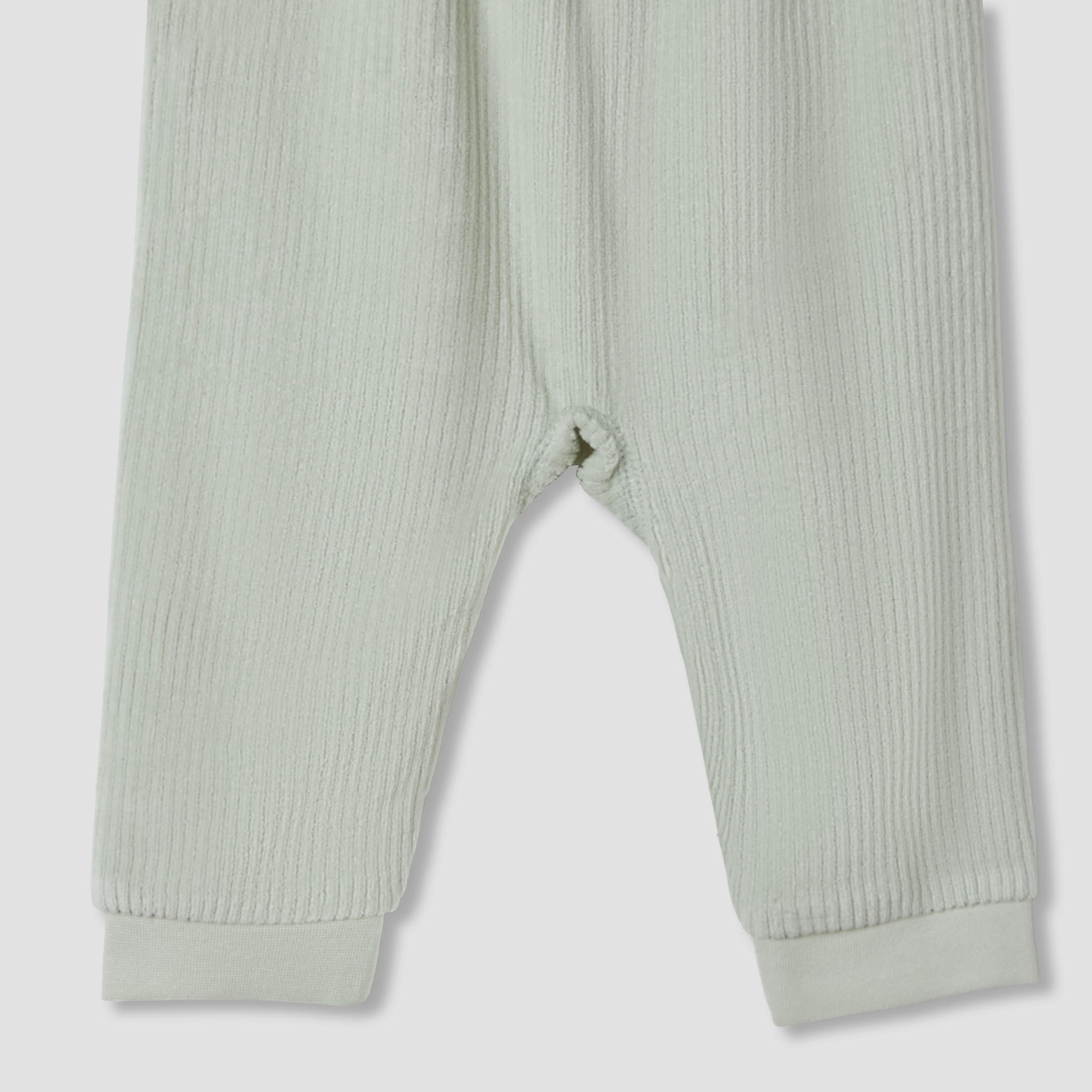 Juniors Pyjama Set with Bunny Applique - Velour - Long Sleeves - Round Neck