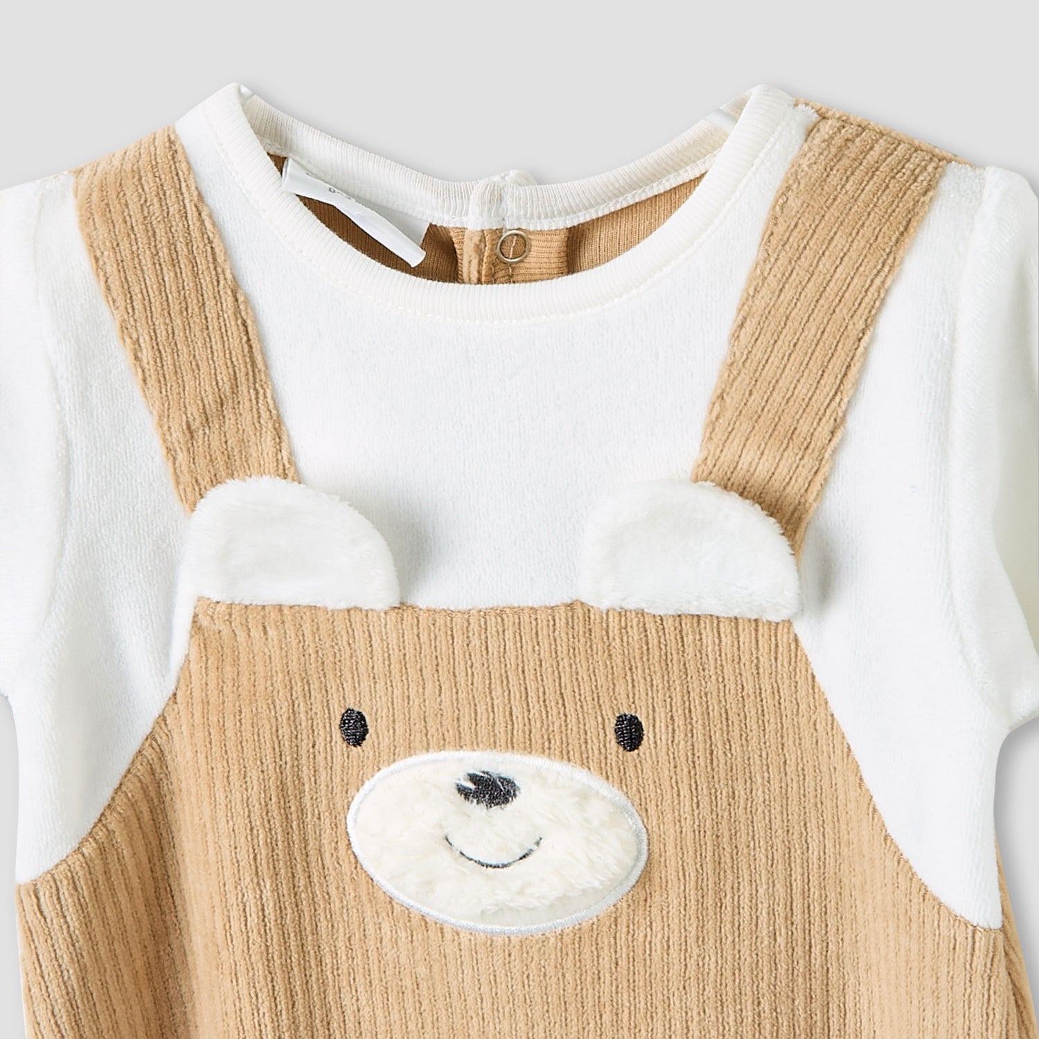 Juniors Sleepsuit with Ribbed Cap - Long Sleeves