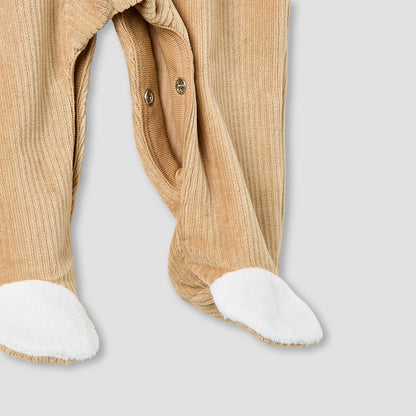 Juniors Sleepsuit with Ribbed Cap - Long Sleeves