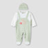 Juniors Sleepsuit with Ribbed Cap - Long Sleeves - Green / 9-12 mths