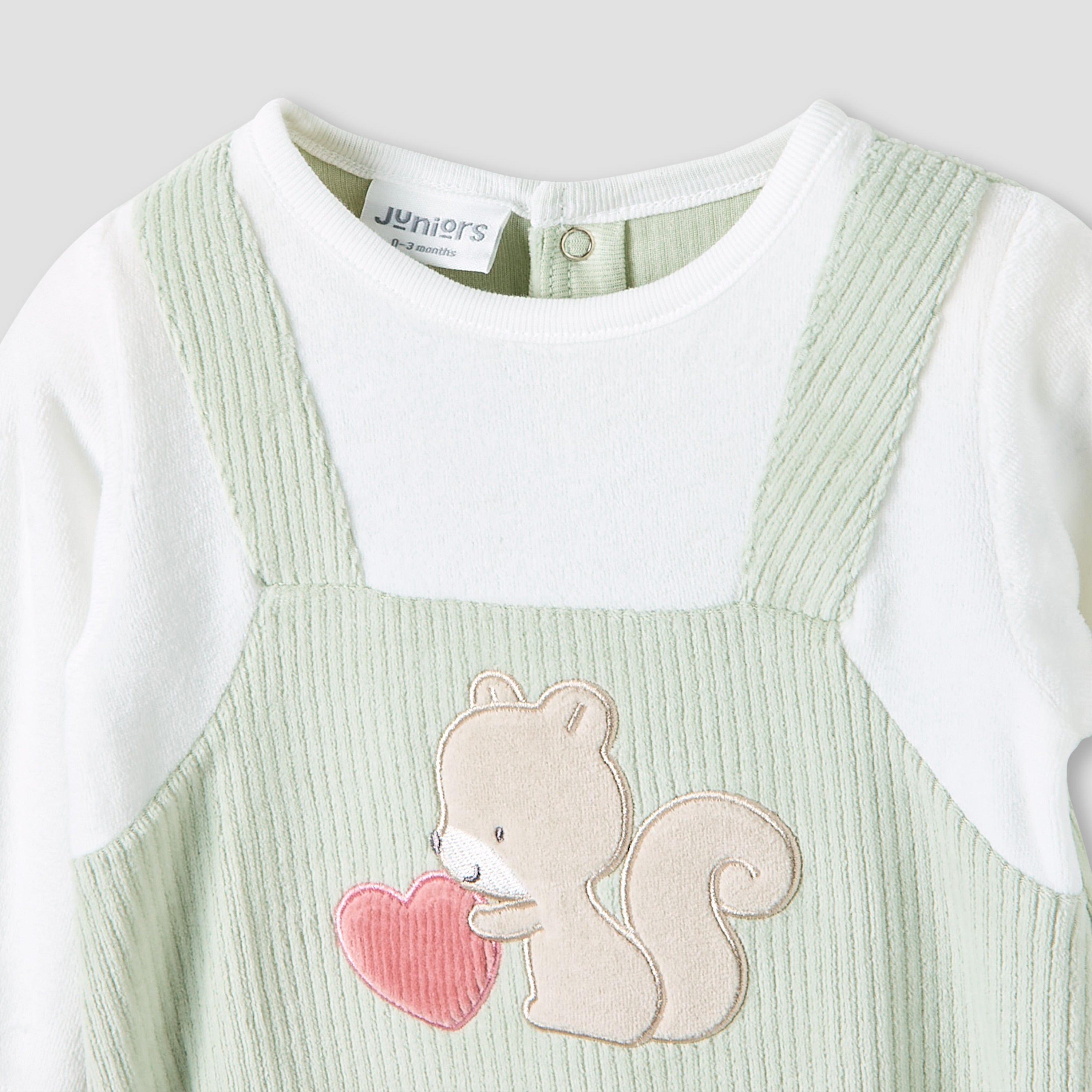 Juniors Sleepsuit with Ribbed Cap - Long Sleeves