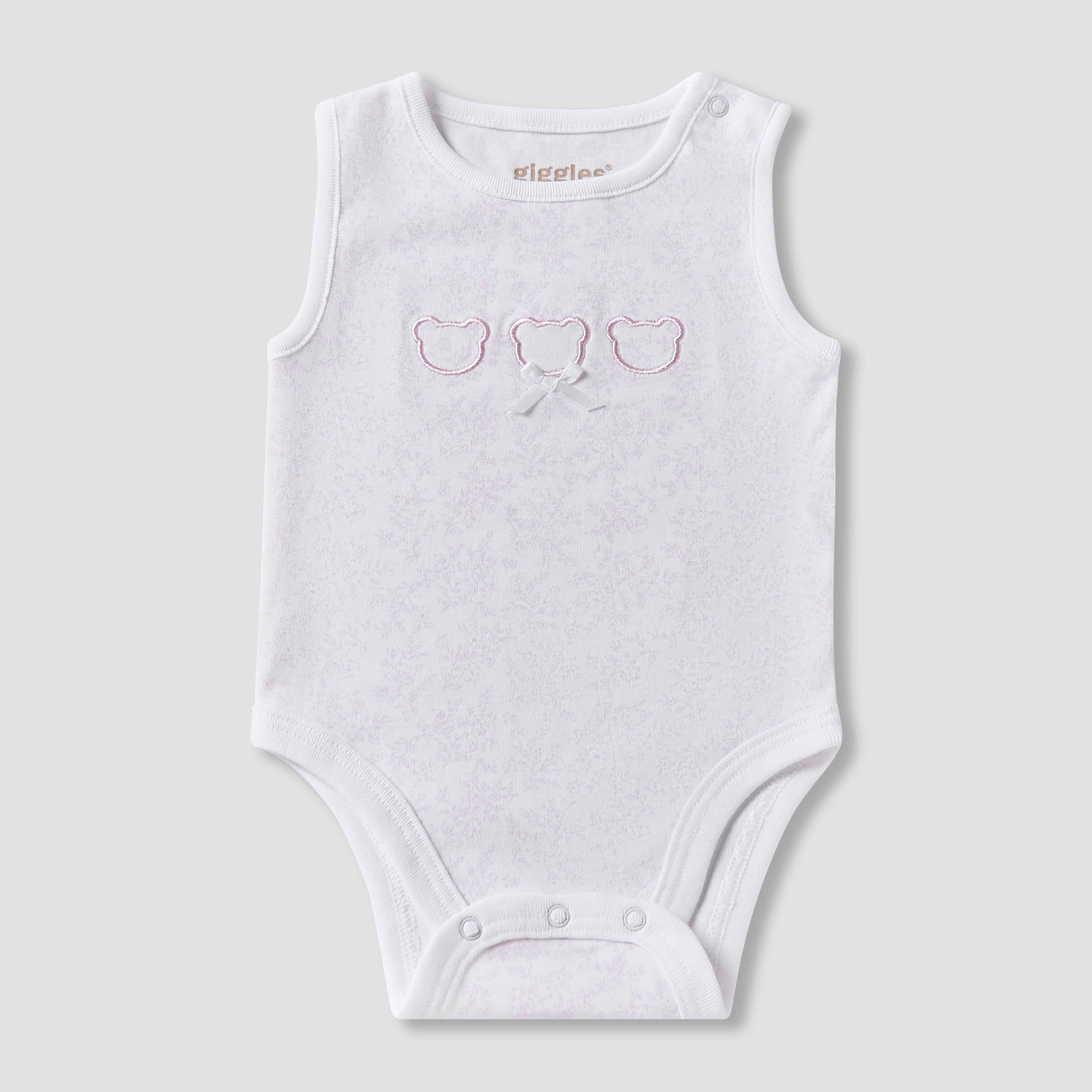 Set of 6 Giggles Clothing Gift Set with Embroidery